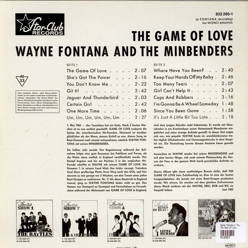 Wayne Fontana & The Mindbenders - The Game Of Love