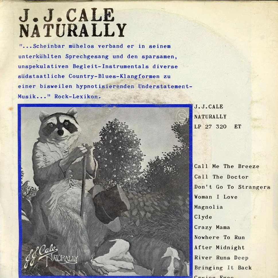 J.J. Cale - After Midnight / Crazy Mama