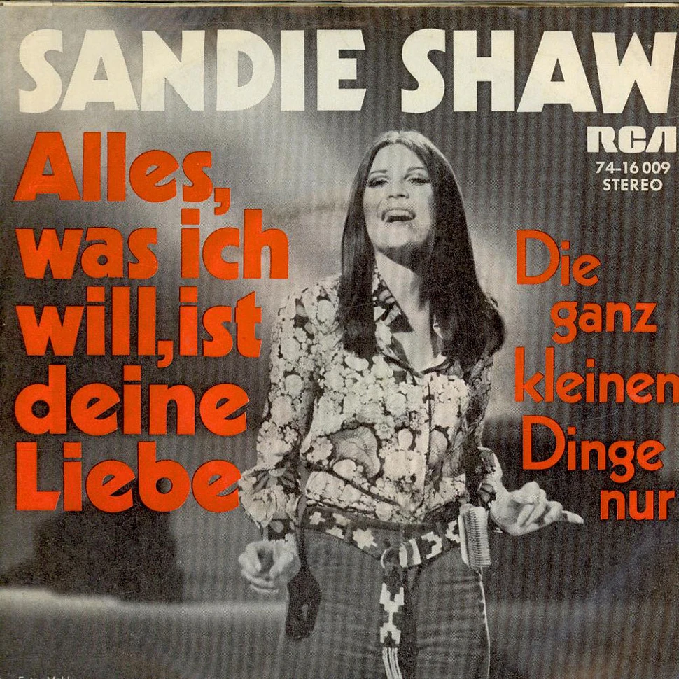 Sandie Shaw - Alles Was Ich Will Ist Deine Liebe