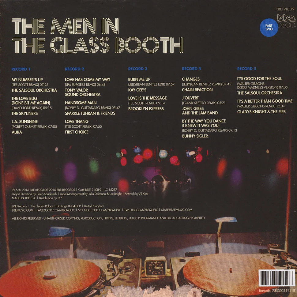 Al Kent presents - The Men In The Glass Booth - Disco Eras Most Influential DJs - Part 2