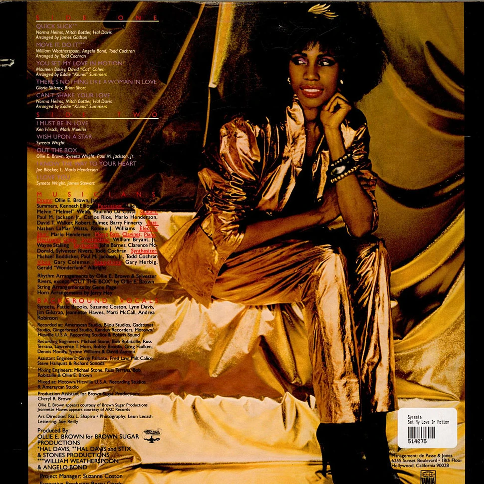 Syreeta - Set My Love In Motion