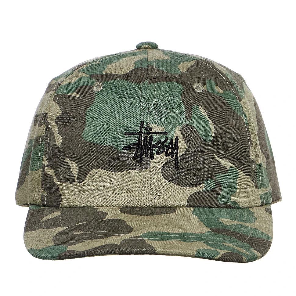 Stüssy - Jacquard Camo Low Cap