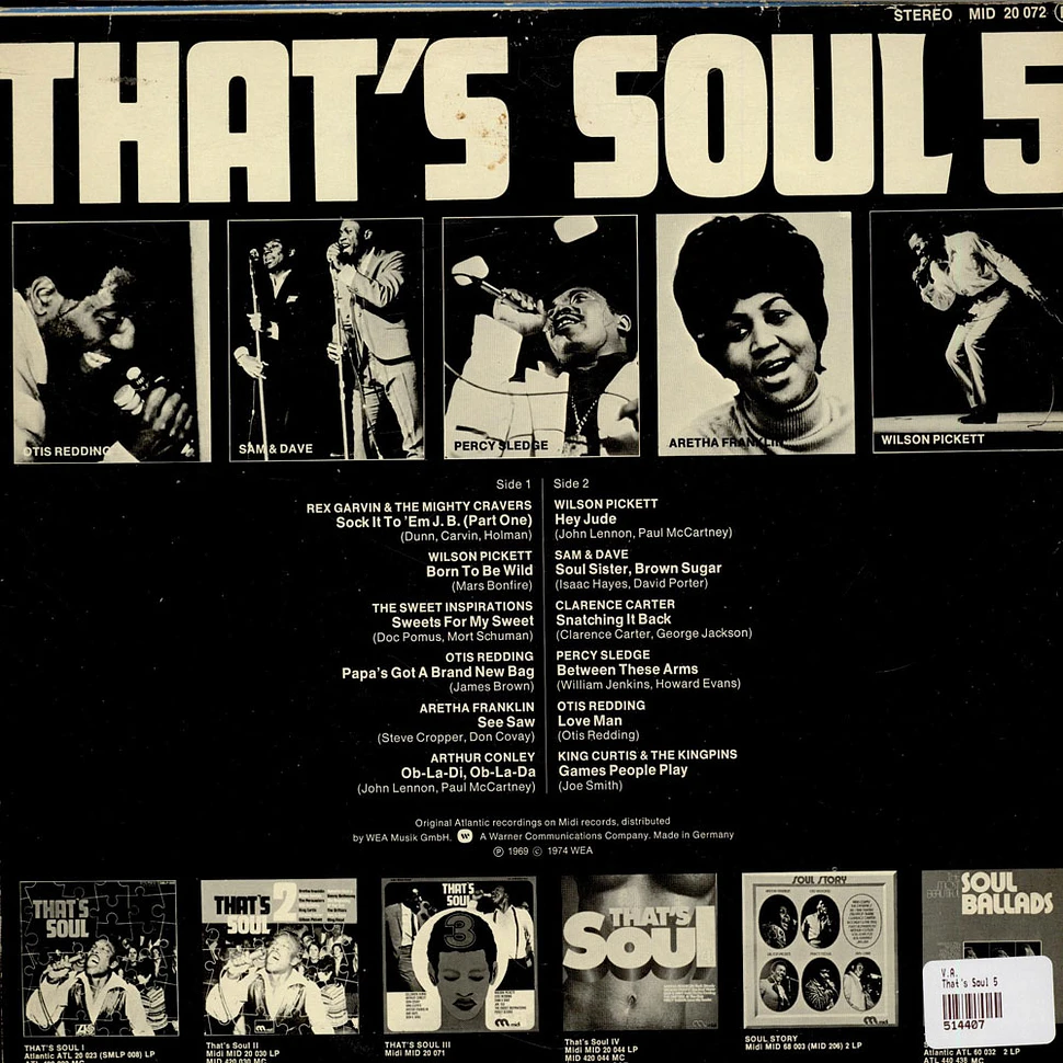 V.A. - That's Soul 5