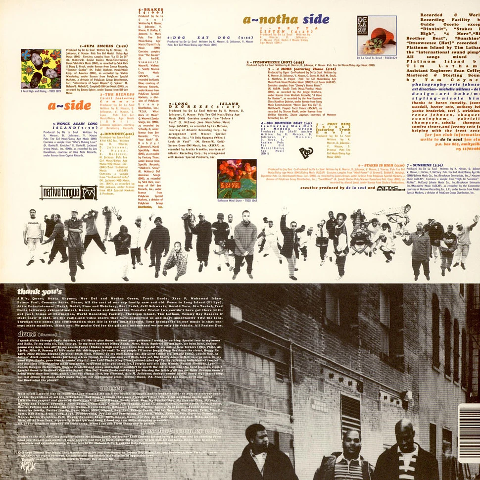 De La Soul - Stakes Is High