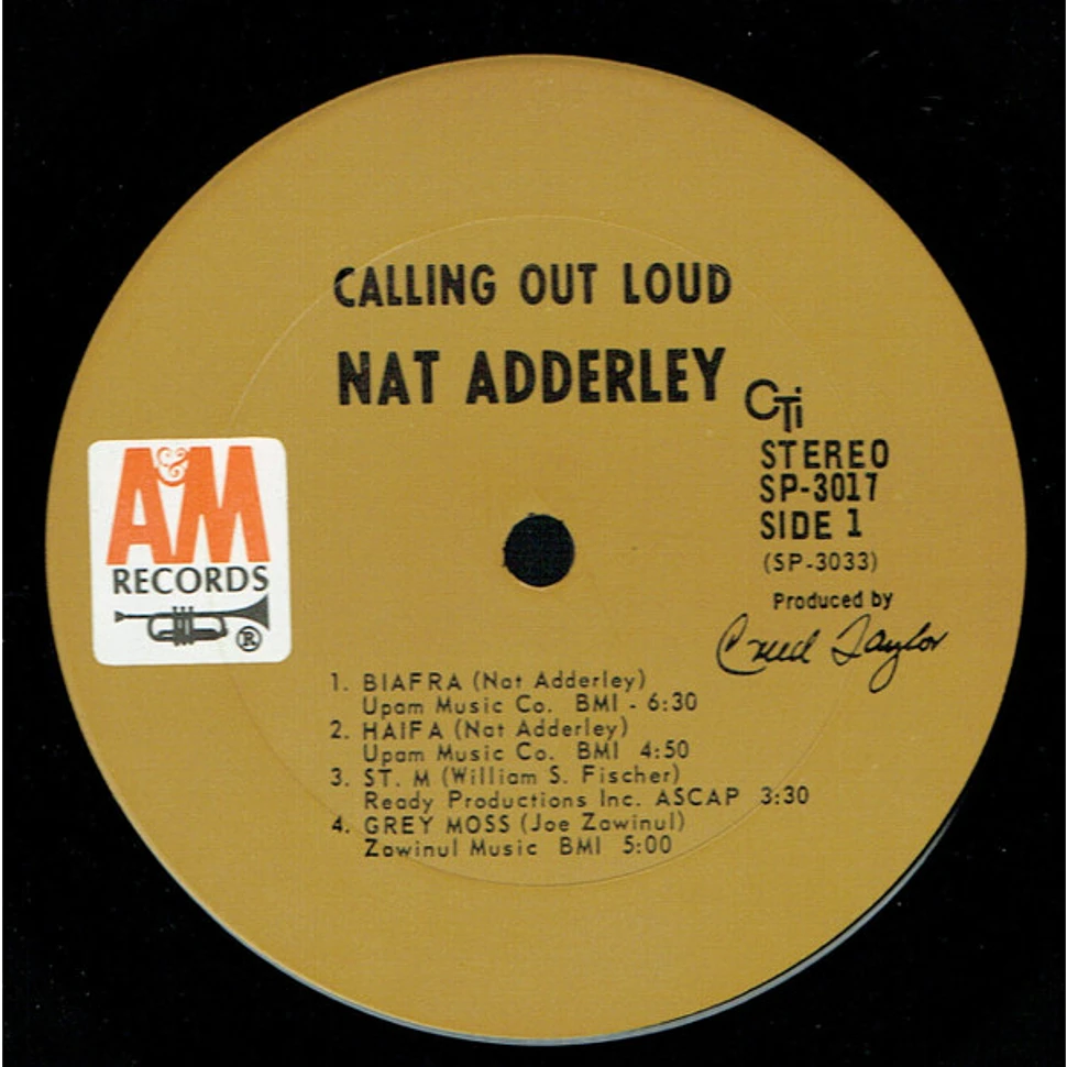Nat Adderley - Calling Out Loud