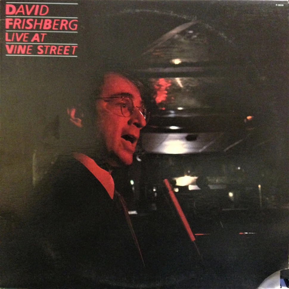 Dave Frishberg - Live At Vine Street