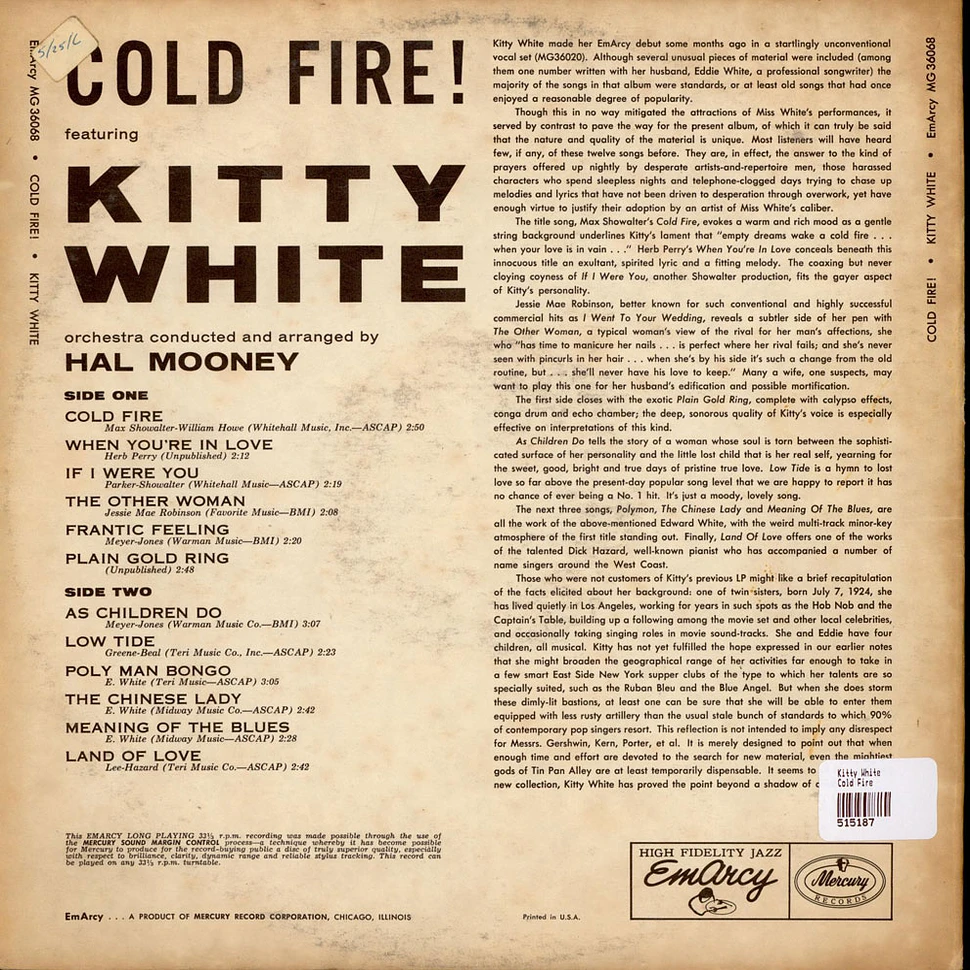 Kitty White - Cold Fire