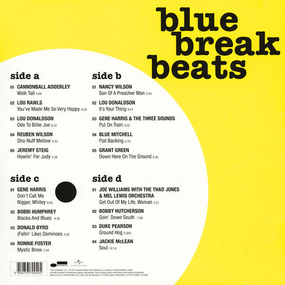 V.A. - Blue Break Beats Volume 3 Yellow Vinyl Edition