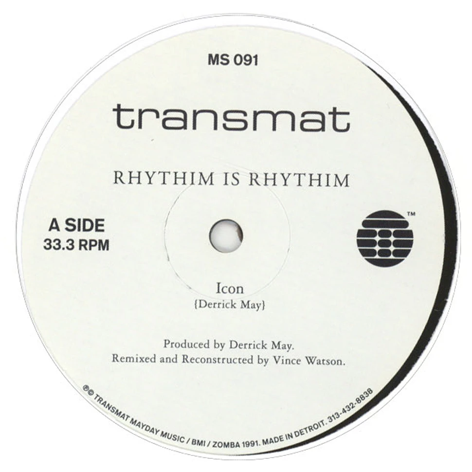 Rhythim Is Rhythim (Derrick May) - Icon Remixed & Reconstructed By Vince Watson