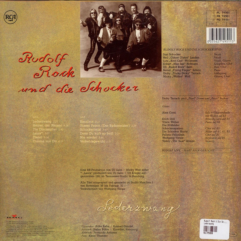 Rudolf Rock & Die Schocker - Lederzwang