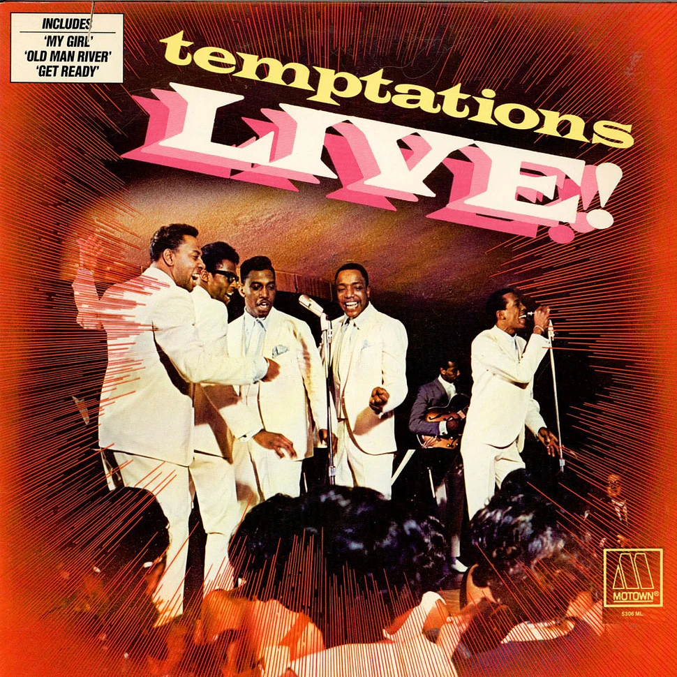 The Temptations - Temptations Live!