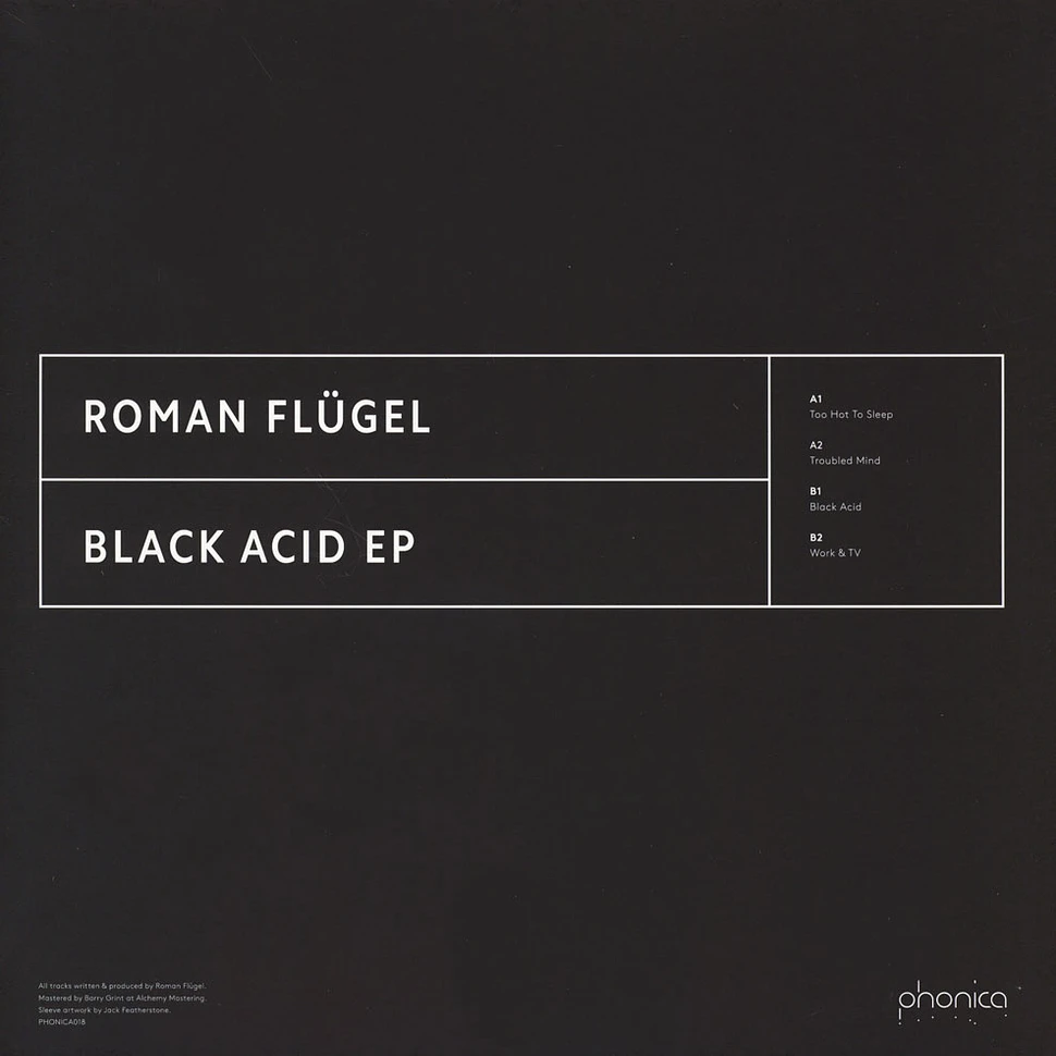 Roman Flügel - Black Acid EP