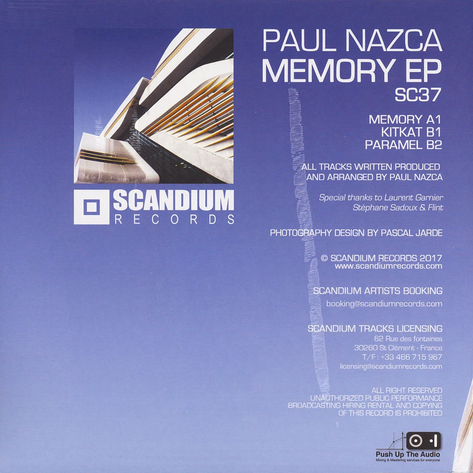 Paul Nazca - Memory EP