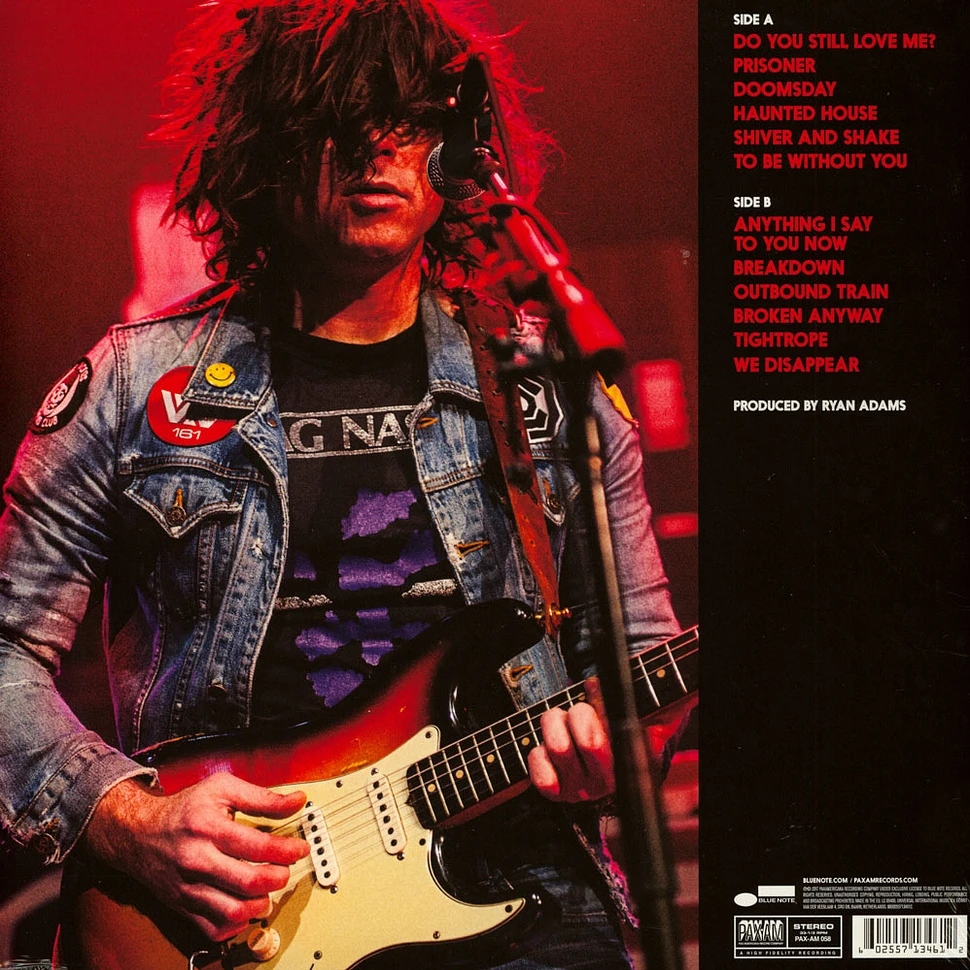 Ryan Adams - Prisoner Black Vinyl Edition