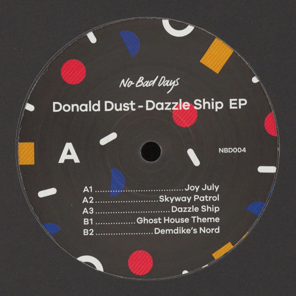 Donald Dust - Dazzle Ship EP