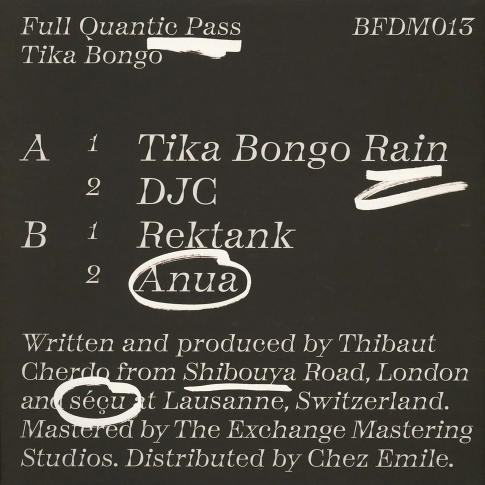 Full Quantic Pass - Tika Bongo