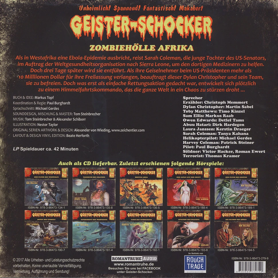 Geister-Schocker - Zombiehölle Afrika