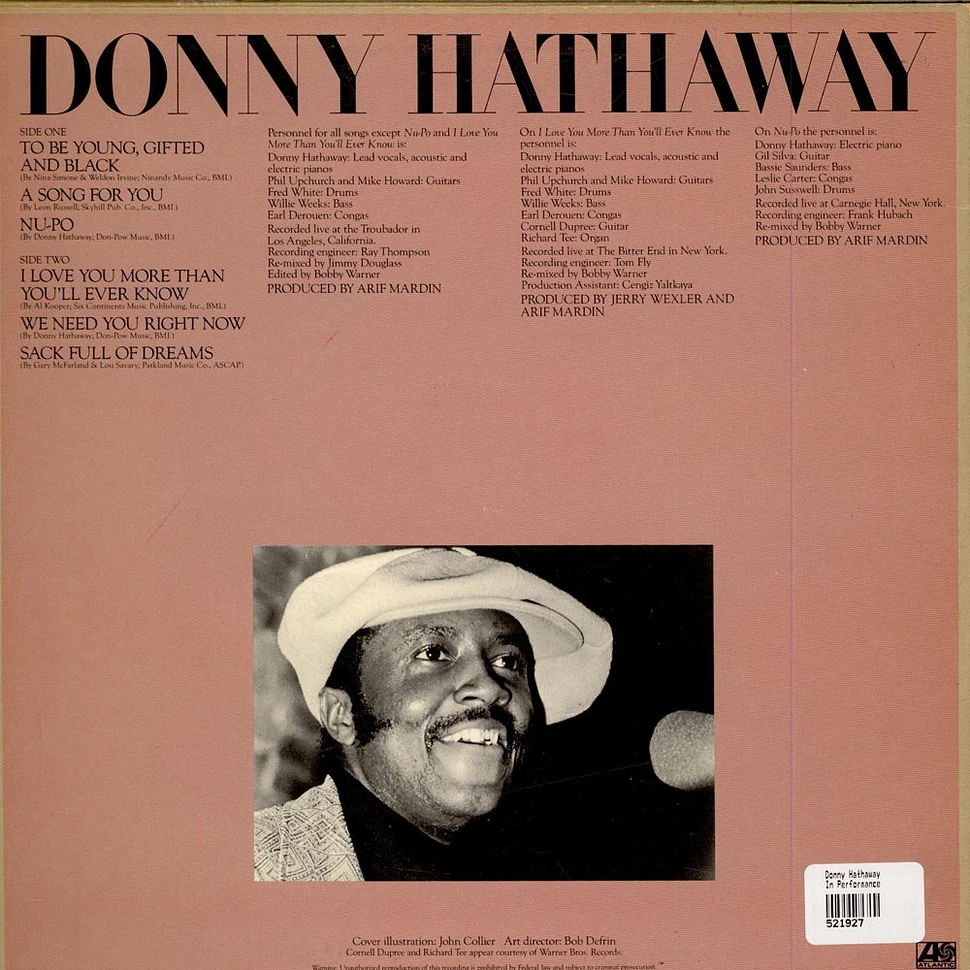 Donny Hathaway - In Performance