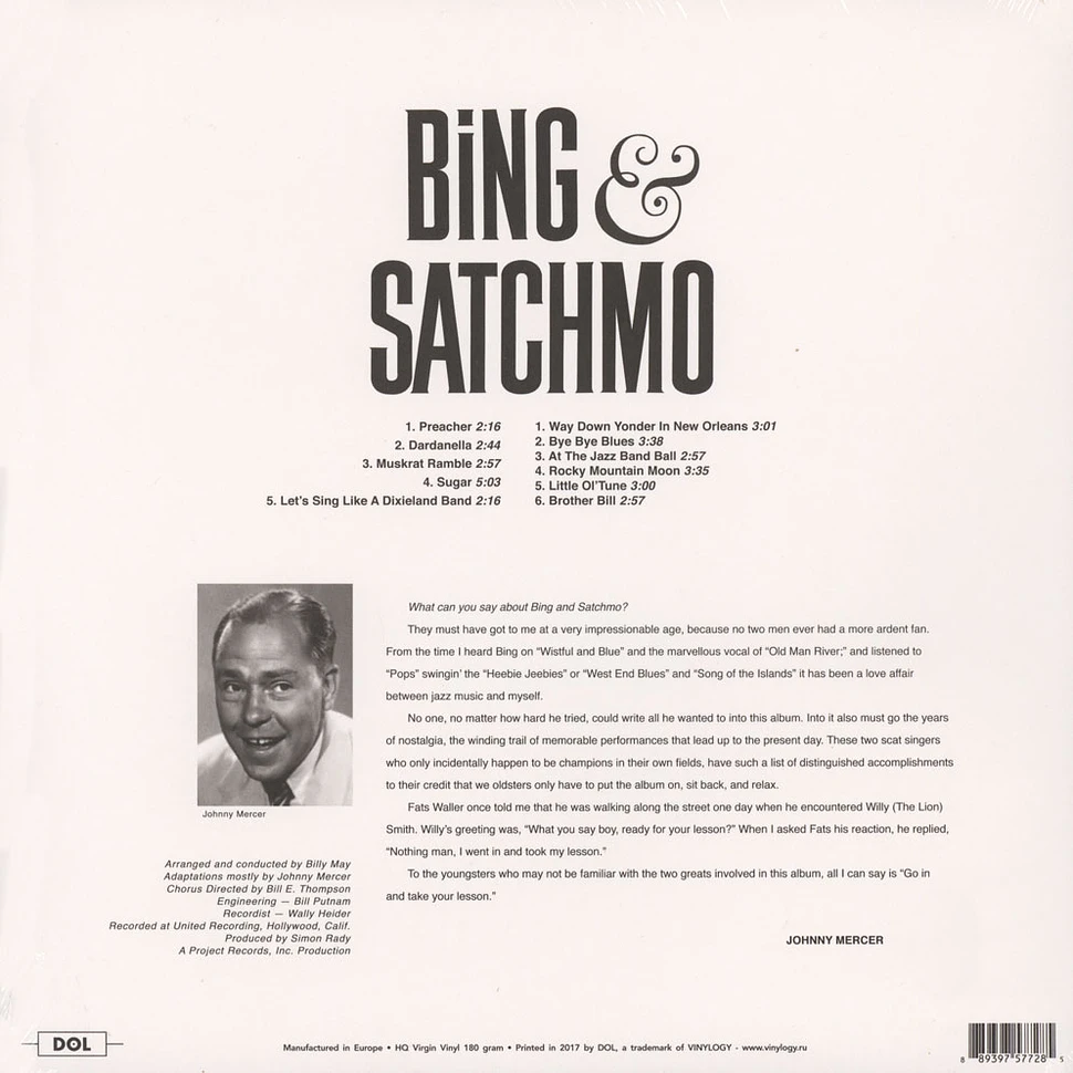 Bing Crosby & Louis Armstrong - Bing & Satchmo