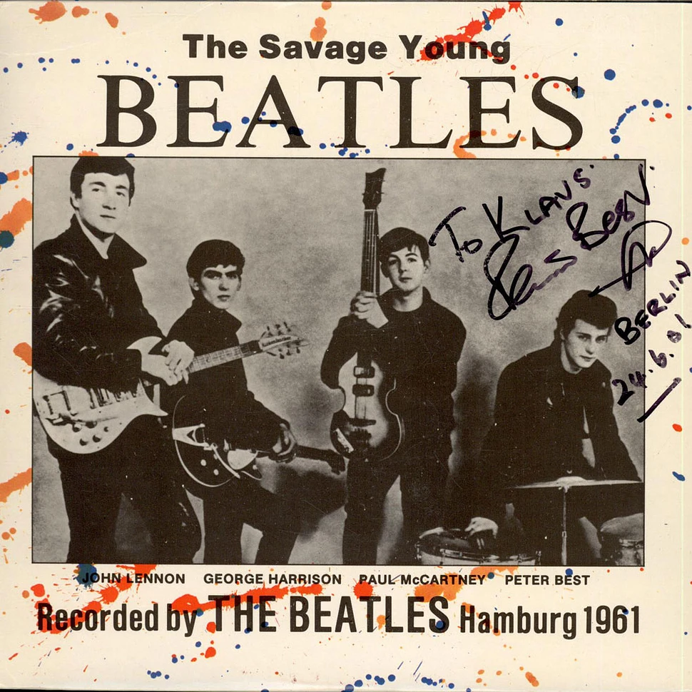 Tony Sheridan And The Beatles - The Savage Young Beatles