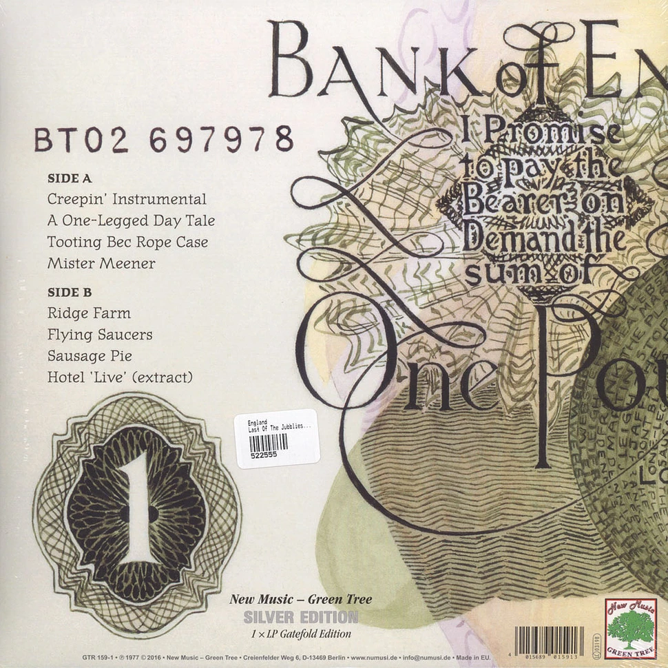 England - Last Of The Jubblies (Silver Edition. Silver Vinyl Edition