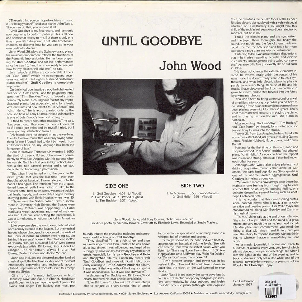 John Wood - Until Goodbye