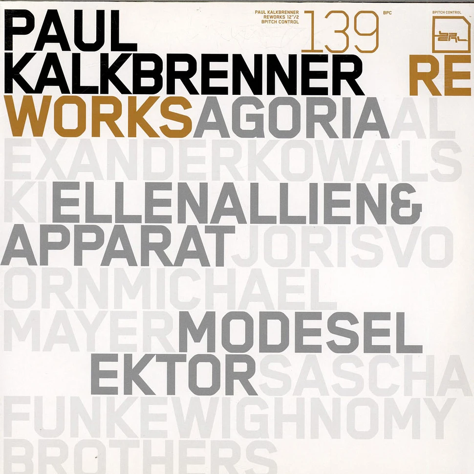 Paul Kalkbrenner - Reworks 12"/2