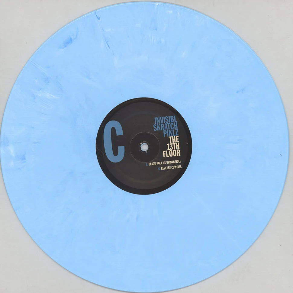 Invisibl Skratch Piklz - The 13th Floor Baby Blue Vinyl Edition