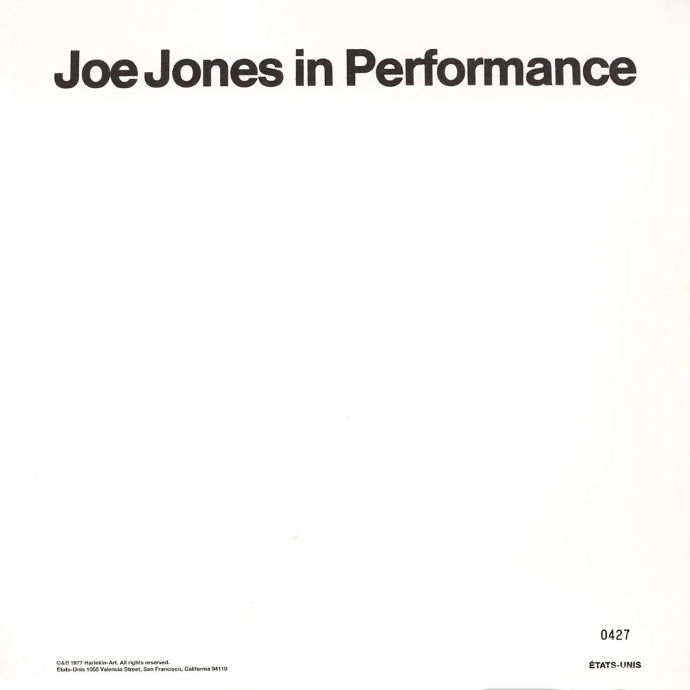 Joe Jones - In Performance