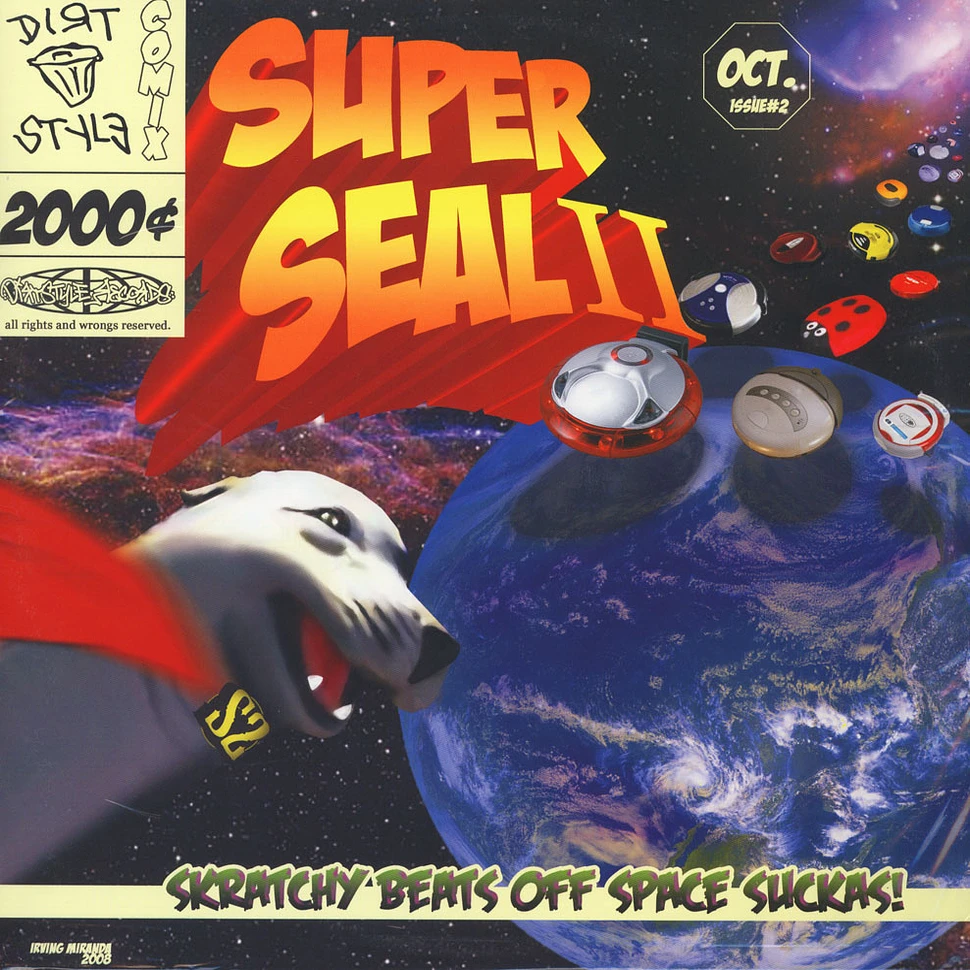 DJ Qbert - Super Seal Breaks Volume 2 Blood Orange Vinyl Edition