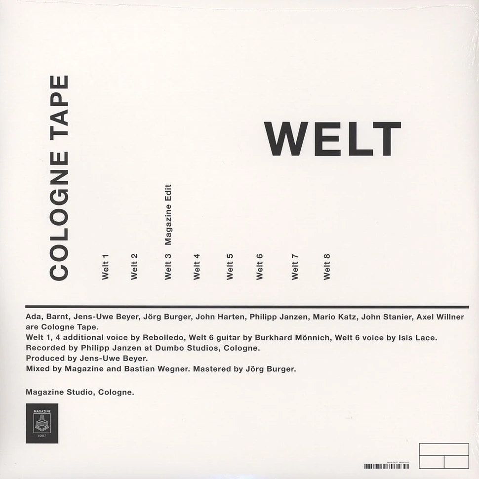 Cologne Tape - Welt