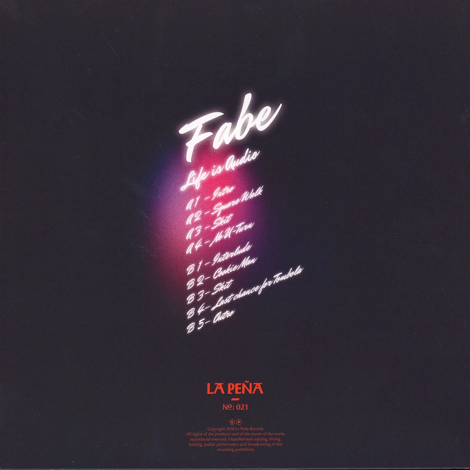 Fabe - Life Is Audio
