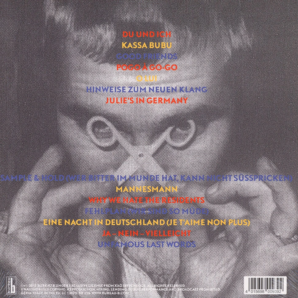 Xao Seffcheque - Ja, Nein, Vielleicht, Kommt Sehr Gut - A Selection Of Electronic Beats 1980-82