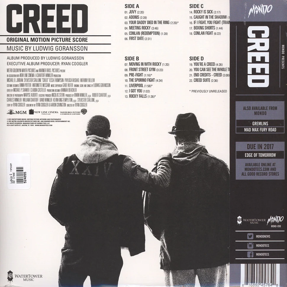 Ludwig Göransson - OST Creed