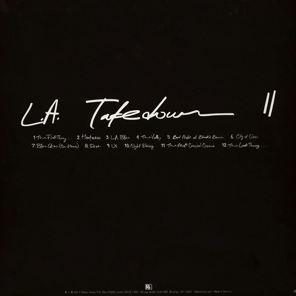 L.A. Takedown - II Black Vinyl Edition