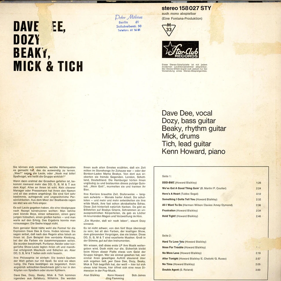 Dave Dee, Dozy, Beaky, Mick & Tich - Dave Dee, Dozy, Beaky, Mick & Tich