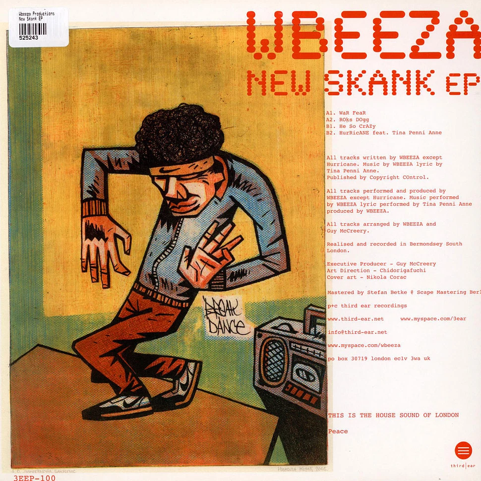 Wbeeza Productions - New Skank EP