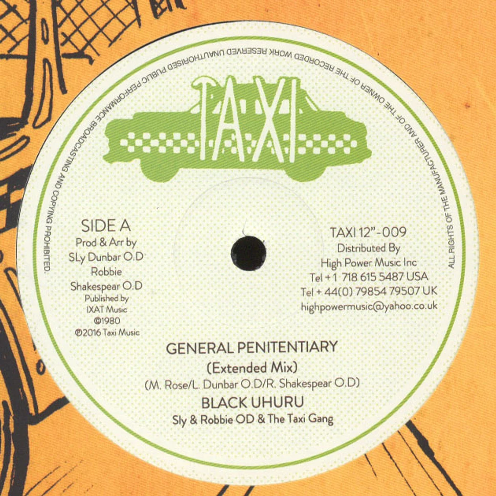 Black Uhuru - General Penitentiary (Extended Mix) / Shine Eye Gal (Extended Mix)