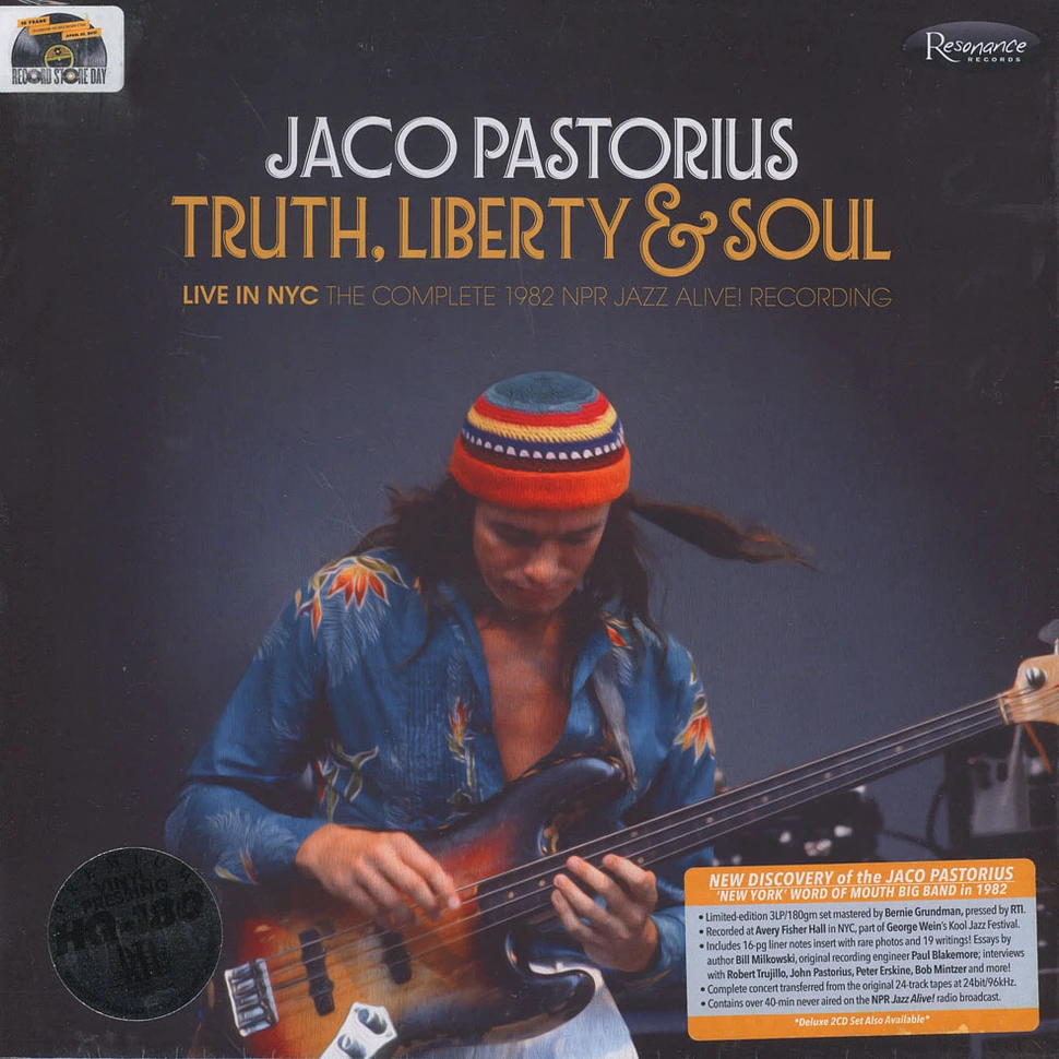 Jaco Pastorius - Truth, Liberty & Soul - Live In NYC: The Complete 1982 NPR Jazz Alive! Recording