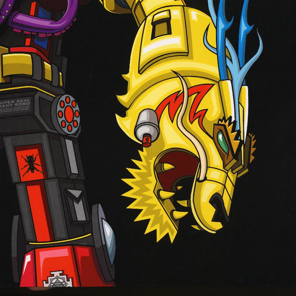 DJ Qbert - Super Seal Giant Robo V.3 (Left Arm) Yellow Vinyl Edition