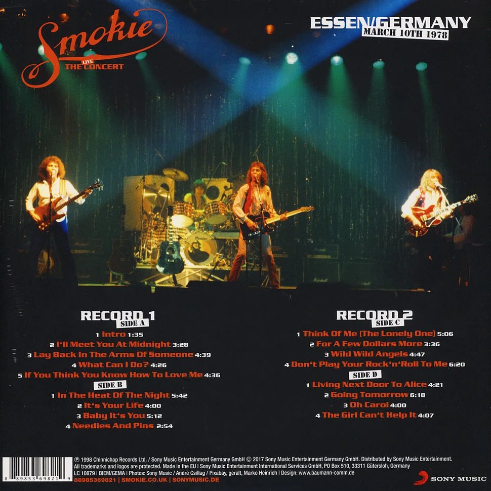 Smokie - The Concert Live in Essen Germany 1978