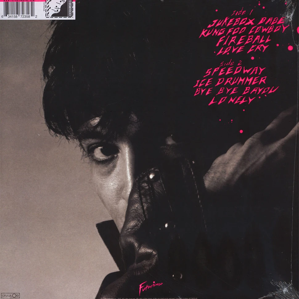 Alan Vega of Suicide - Alan Vega White Vinyl Edition