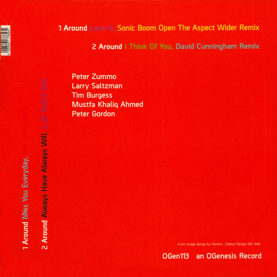 Tim Burgess & Peter Gordon - Around EP