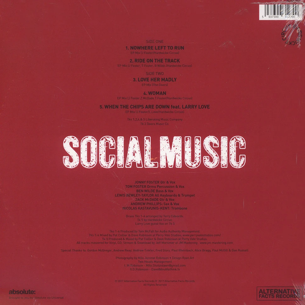 Hardwicke Circus - Social Music EP