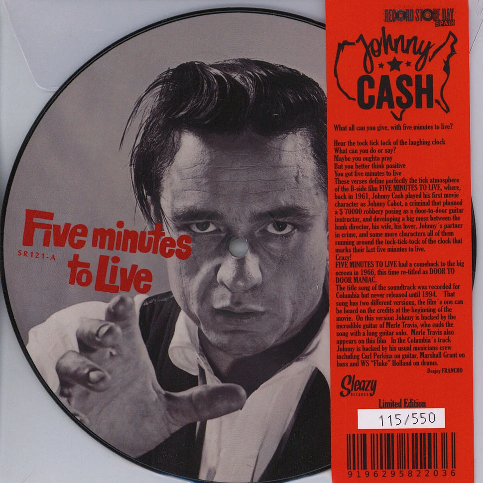 Johnny Cash - Five Minutes To Live