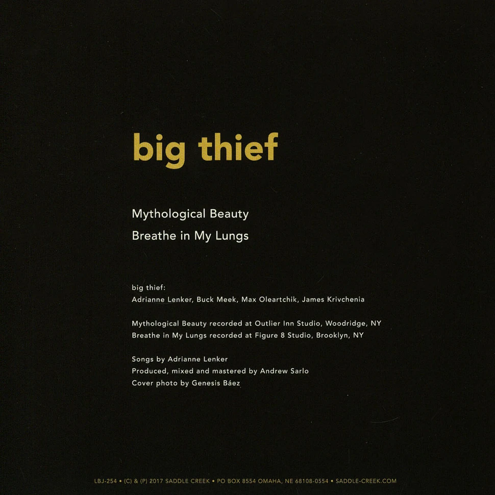 Big Thief - Mythological Beauty