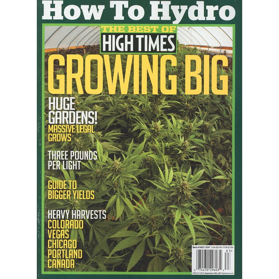 High Times Magazine - The Best Of High Times - Growing Big