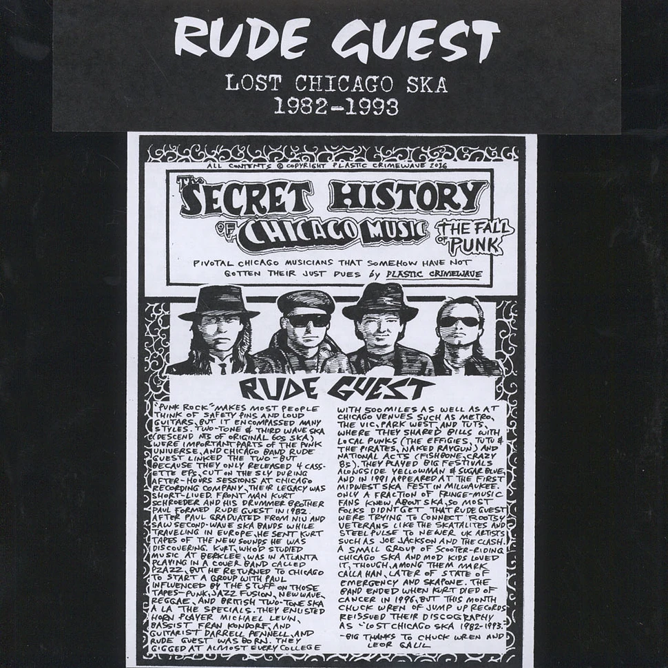 Rude Guest - Lost Chicago Ska 1982-93