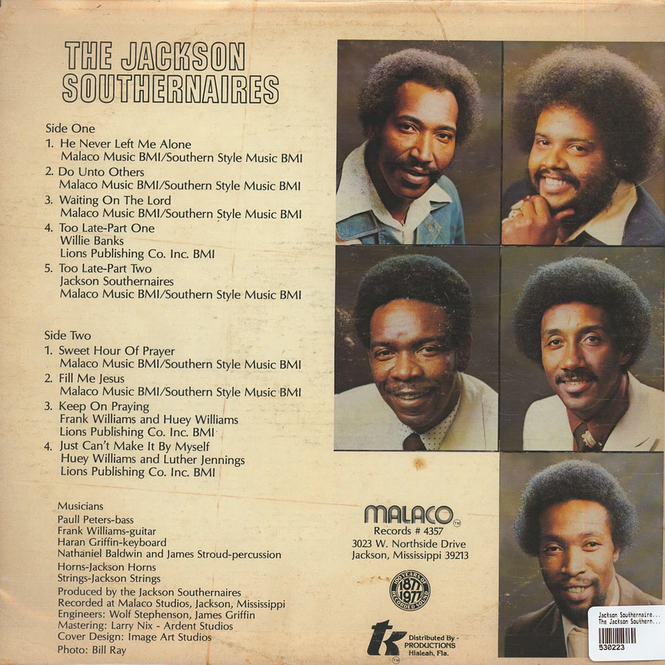 The Jackson Southernaires - The Jackson Southernaires