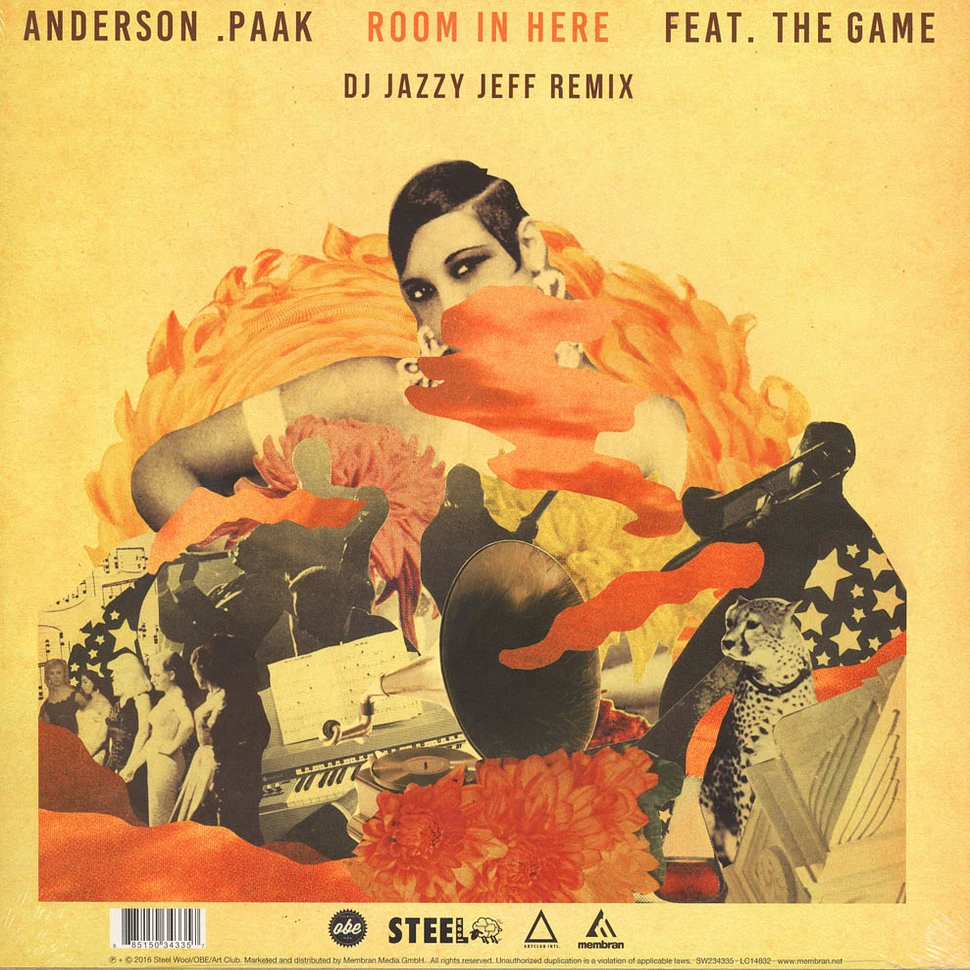 Anderson .Paak - Come Down Feat. T.I. / Room In Here Jazzy Jeff Remix Feat. The Game